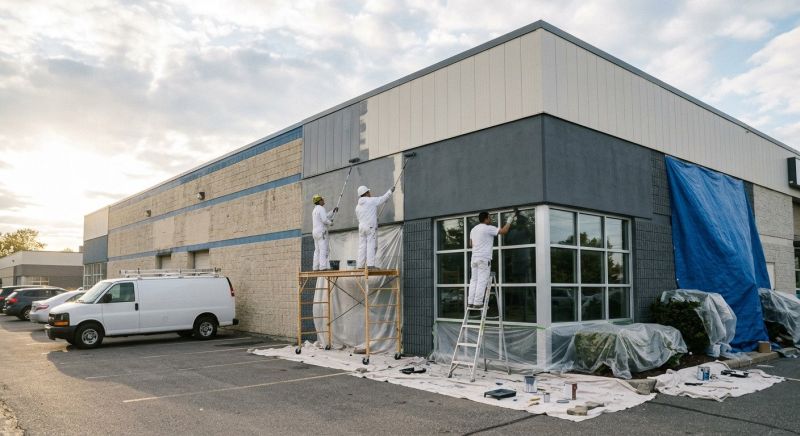Outdoor Commercial Painting in Waco, TX
